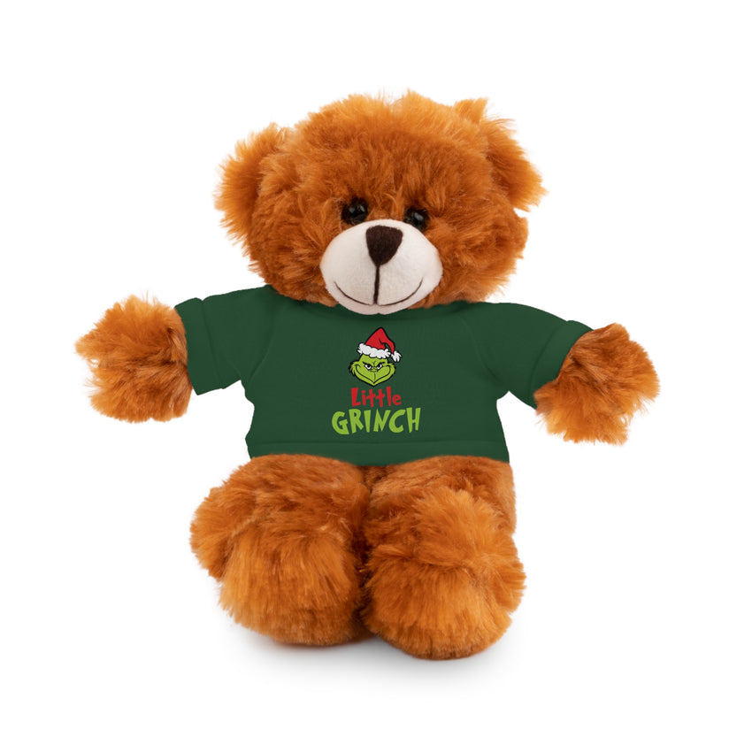 ittle Grinch Christmas Plushie – Stuffed Animal with T-Shirt