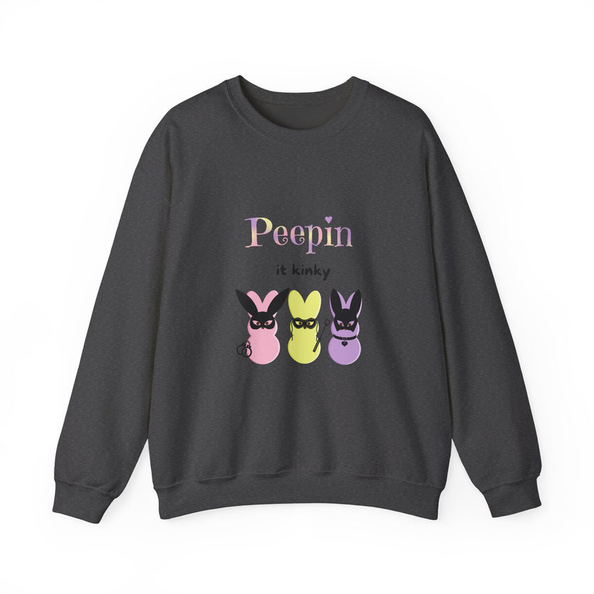 Peep it Kinky Sweatshirt Easter BDSM Sexy Shirt