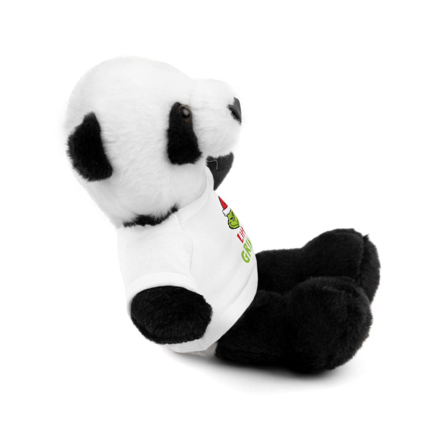 ittle Grinch Christmas Plushie – Stuffed Animal with T-Shirt