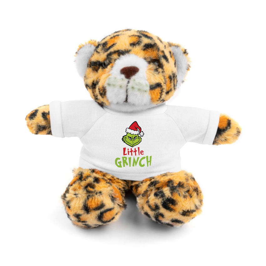ittle Grinch Christmas Plushie – Stuffed Animal with T-Shirt