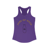 Jugs of Gold Kinky Breeder Fetish Women's Tank Funny Breast Milk Shirt