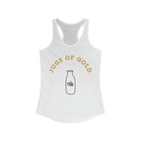 Jugs of Gold Kinky Breeder Fetish Women's Tank Funny Breast Milk Shirt
