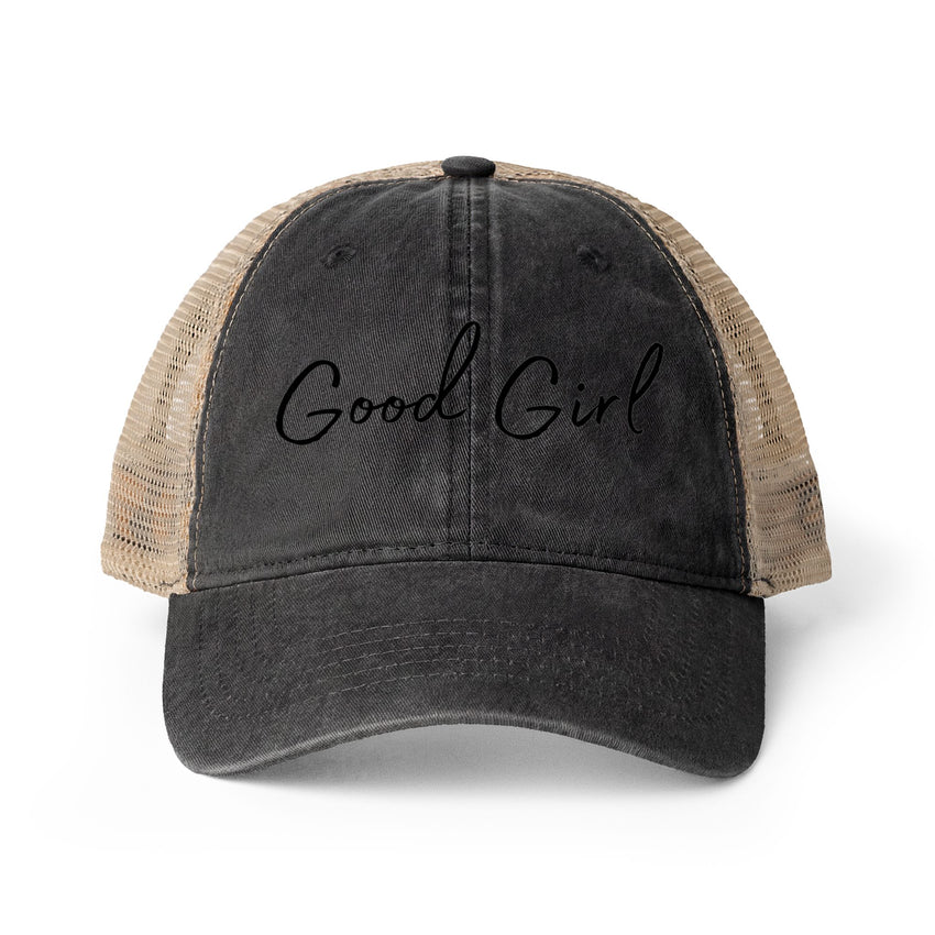 “Good Girl” Cap – Gift for Submissive, Discreet Praise Wear