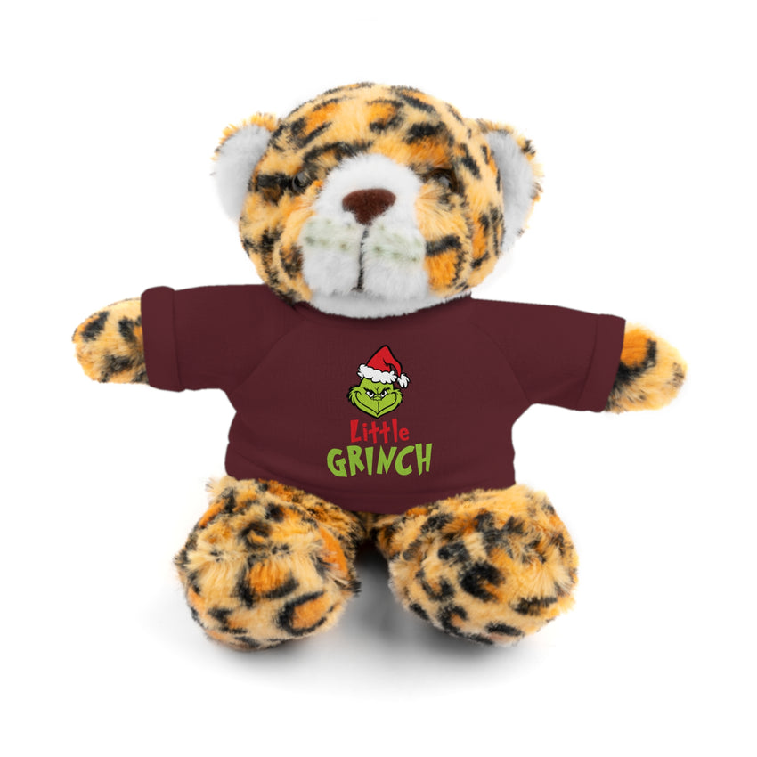 ittle Grinch Christmas Plushie – Stuffed Animal with T-Shirt