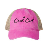“Good Girl” Cap – Gift for Submissive, Discreet Praise Wear