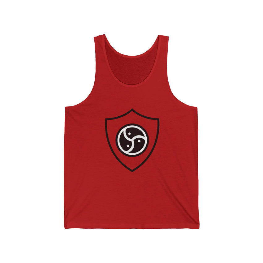 Tank Top - BDSM Domanit Shield Symbol Gift for Him Power and Domance