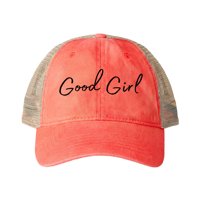 “Good Girl” Cap – Gift for Submissive, Discreet Praise Wear