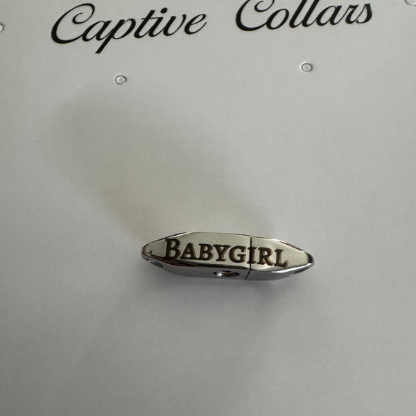 Engraved 'Babygirl' Captive Lock™