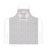 Daddy’s Lil Helper Apron — Kinky Baking Apron with Heart Lock Design