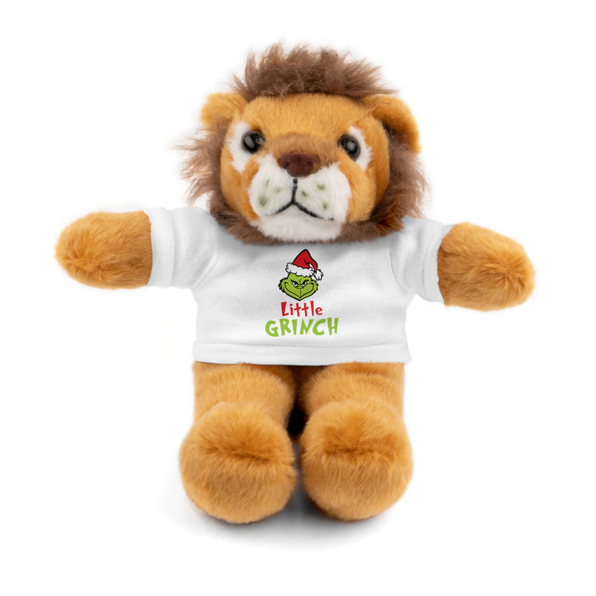 ittle Grinch Christmas Plushie – Stuffed Animal with T-Shirt