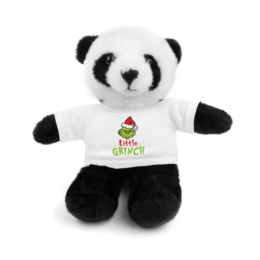 ittle Grinch Christmas Plushie – Stuffed Animal with T-Shirt