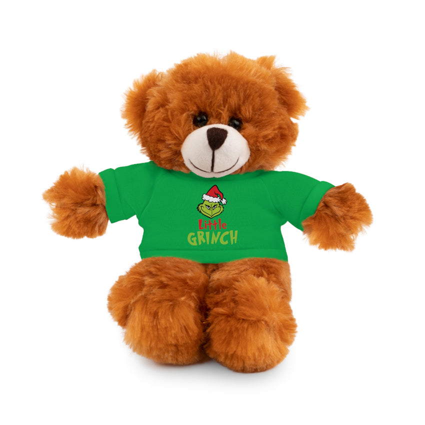 ittle Grinch Christmas Plushie – Stuffed Animal with T-Shirt