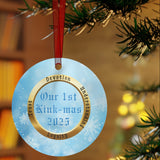 First Kink-mas Ornament – Unique Gift for Couples, Him, Her, Submissive & Dom