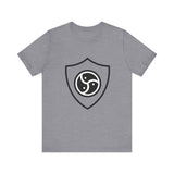 Dom Shield Unisex Tee - BDSM Lifestyle Dominant Symbol Shirt