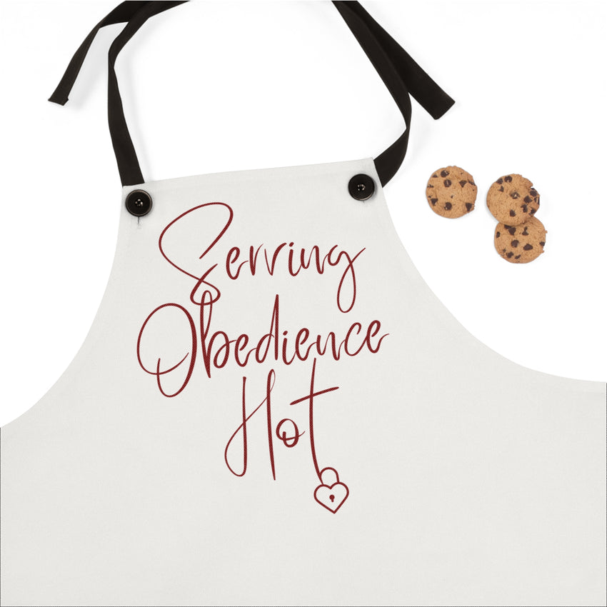 Kinky Submissive Apron - Serving Obedience Hot