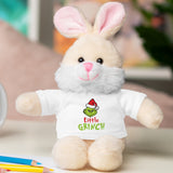 ittle Grinch Christmas Plushie – Stuffed Animal with T-Shirt