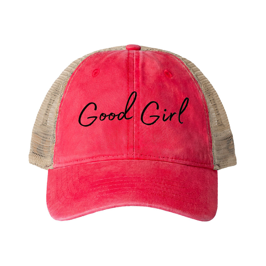 “Good Girl” Cap – Gift for Submissive, Discreet Praise Wear