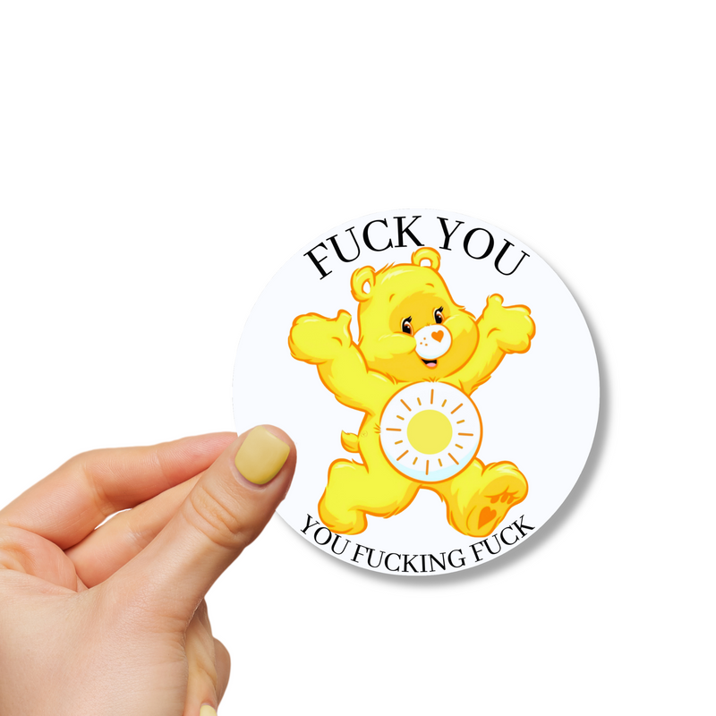 Swear Bear Stickers