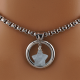 Witchy Submissive Day Collar – Aquamarine Star