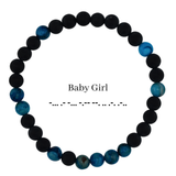 Morse Code Bracelet Set | Daddy & Baby Girl Limited Edition