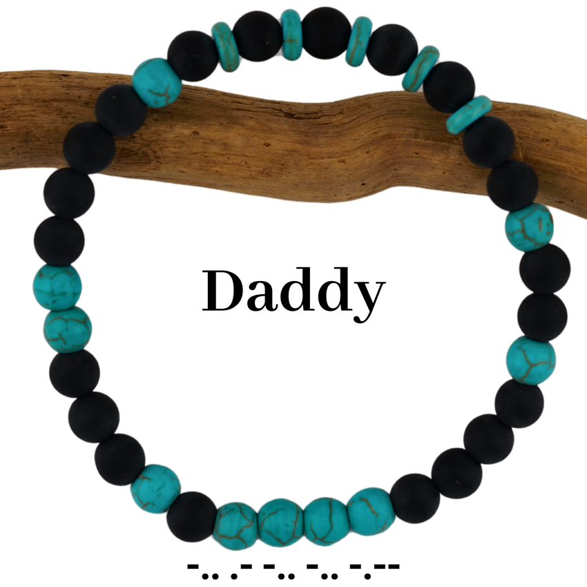 Morse Code Bracelet Set