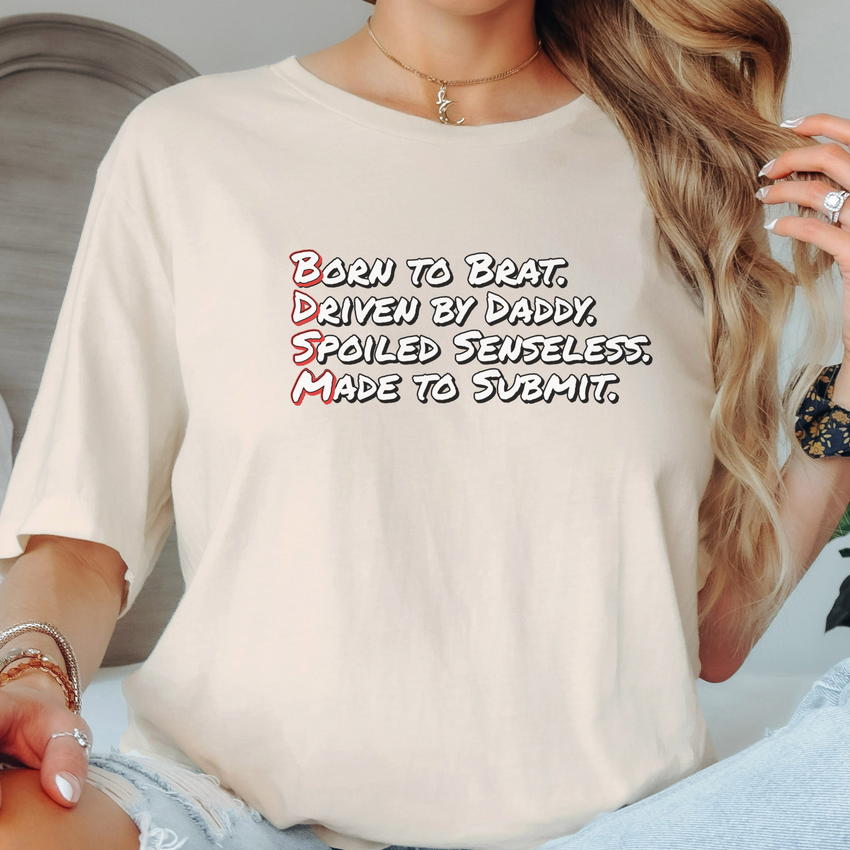Born to Brat T-Shirt — Bold & Edgy Style