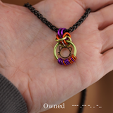 Halloween Kitten Morse Code Day Collar
