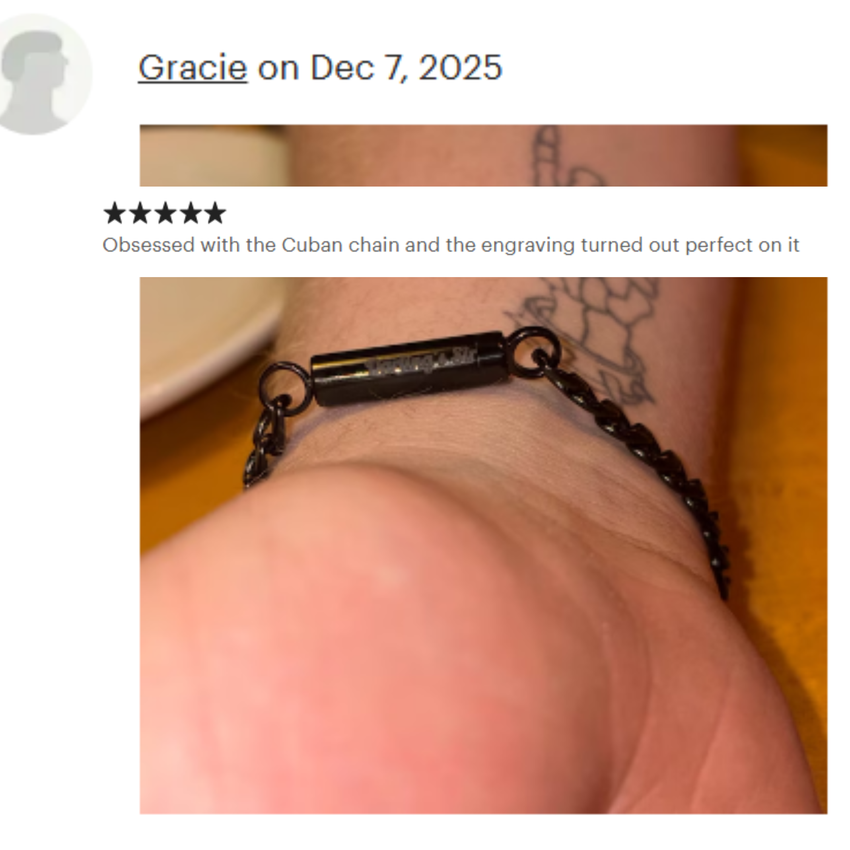 Add on - Custom Laser Engraving