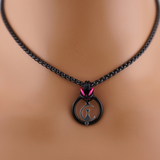 Kitten Moon Day Collar – Submissive / Witchy BDSM O-Ring Necklace