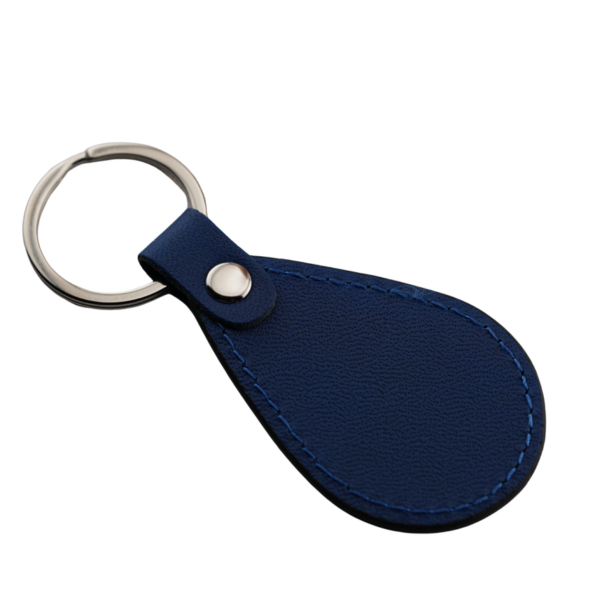 D•O•M Leather Keychain – Decisive. Observant. Masterful.
