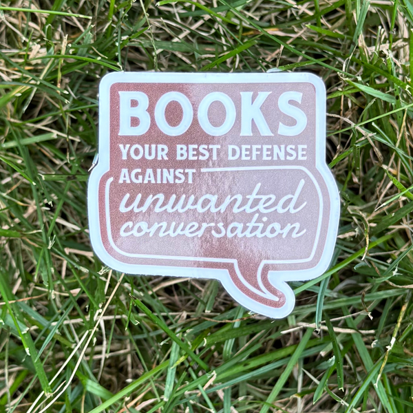 Funny Book Sticker