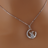 Sterling Silver Bunny Moon