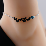 Butterfly O Ring Anklet