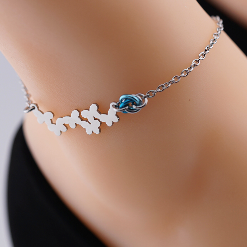 Butterfly O Ring Anklet