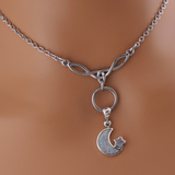 Celtic Moonstone Witchy Day Collar