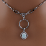 Opal w/ CZ Diamonds Celtic O