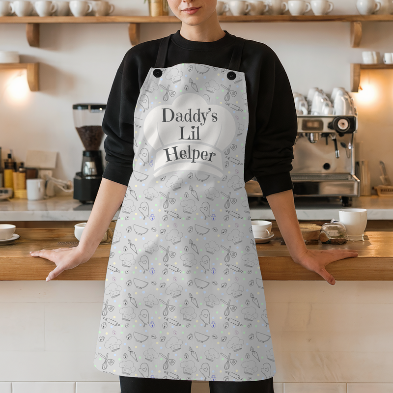 Daddy’s Lil Helper Apron – Kinky Submissive Kitchen Wear