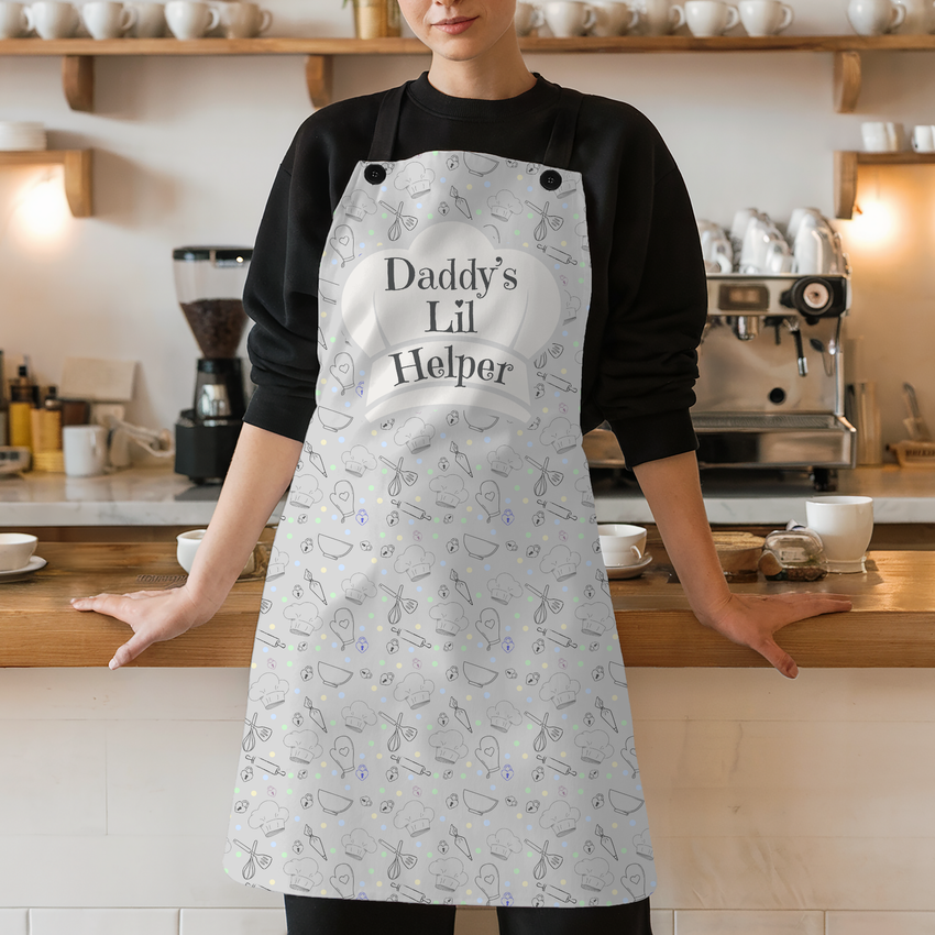Daddy’s Lil Helper Apron – Kinky Submissive Kitchen Wear