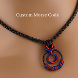 Black Morse Code w/ Custom O Rings