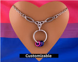 LGBTQ Necklace, Celtic Jewelry 24-7