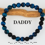 Daddy Morse Code Bracelet