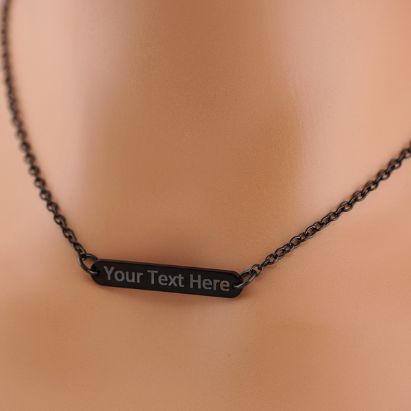 Master or Sub Custom Engraved Anklet/ Bracelet/ Necklace