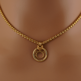 Gold Kitten Box Chain