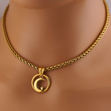 Gold Moon Star O-Ring Day Collar