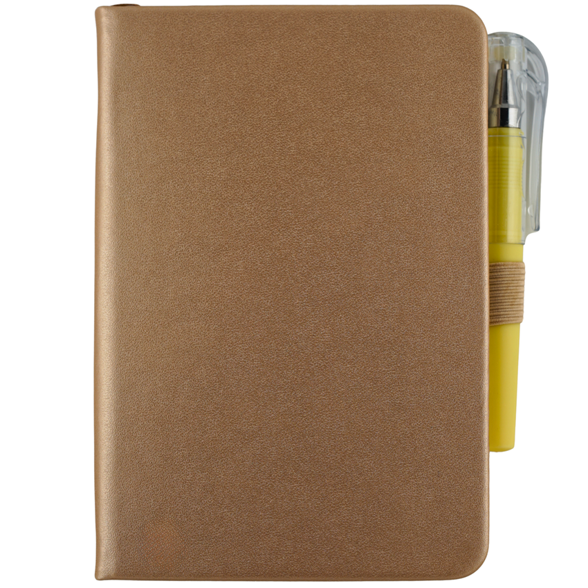 Personalized Kitten Mini Notebook – Leather Kink-Cute Journal