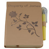 Personalized Rose Journal