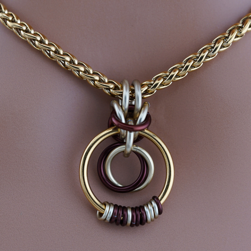 Gold Morse Code w/ Custom O Rings