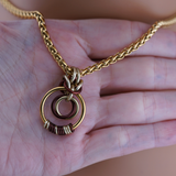Gold Morse Code w/ Custom O Rings