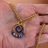 Gold Morse Lovers O Ring Wheat