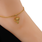 Gold Fox Anklet